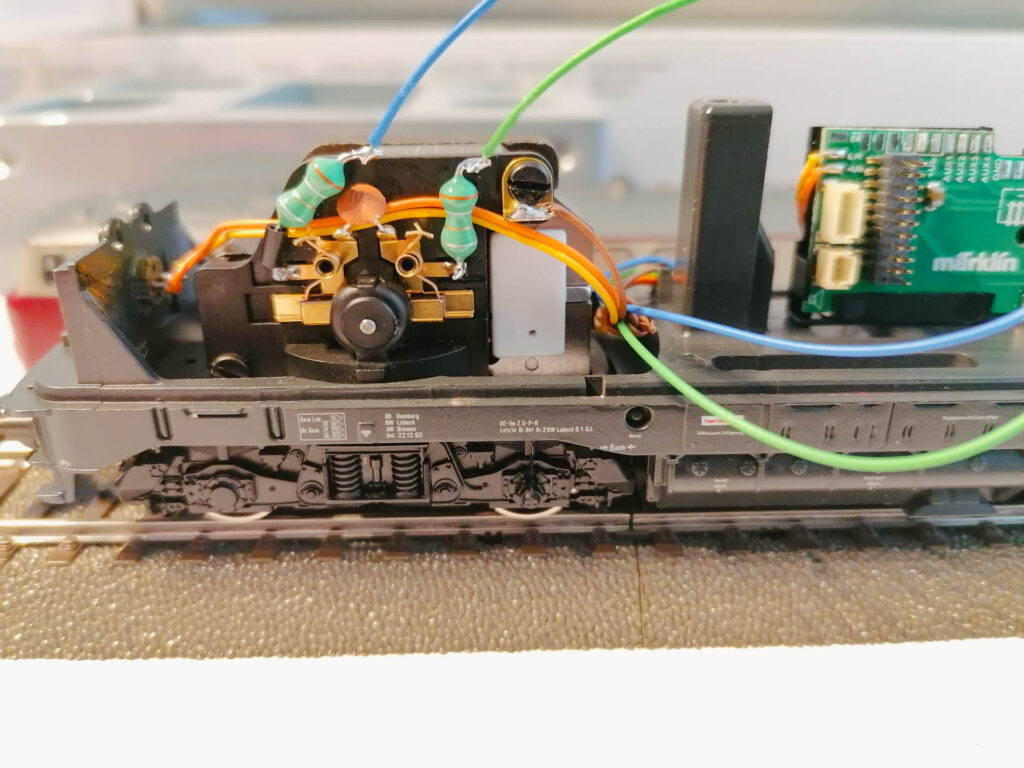 Umbau Maerklin 2864 V160 003 50