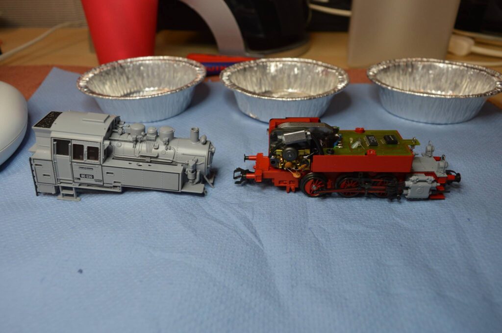 Umbau Maerklin 33043 BR80 003 3