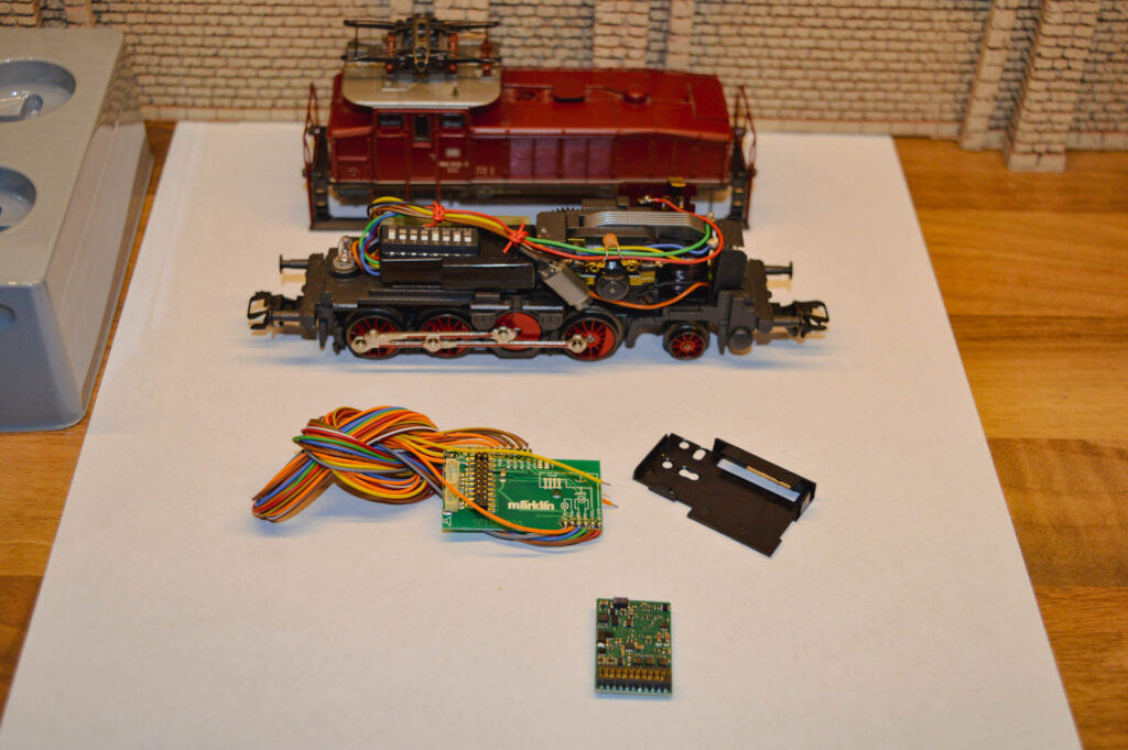 Umbau Maerklin 3457 BR160 1