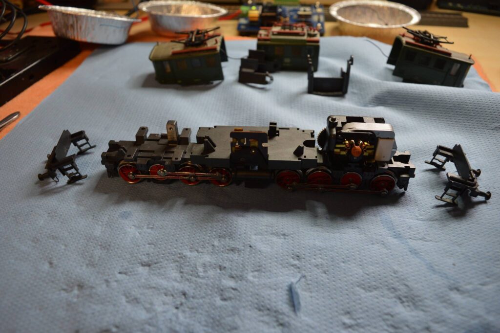 Umbau Maerklin 3629 BR91 099 1 10