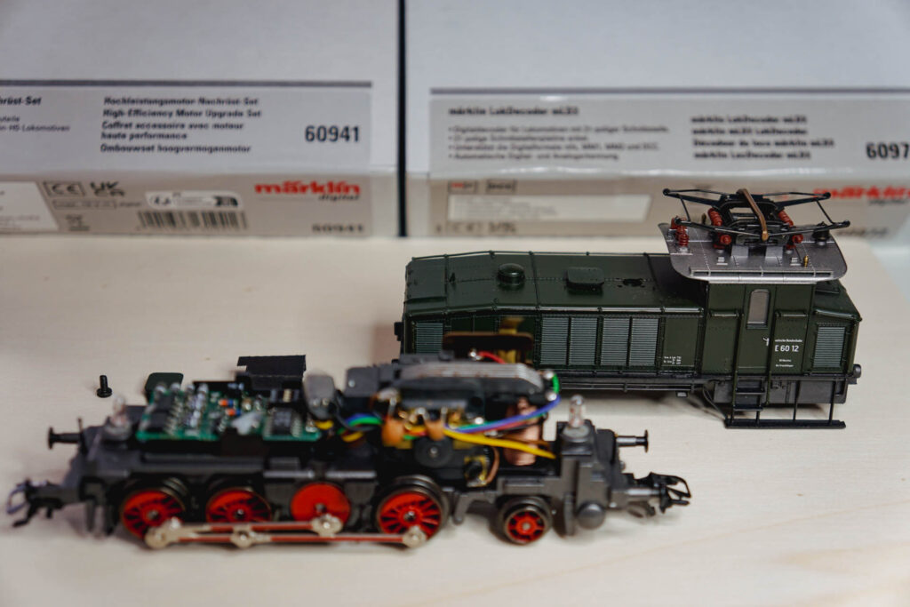 Umbau Maerklin 3456 E60 12 DB 1