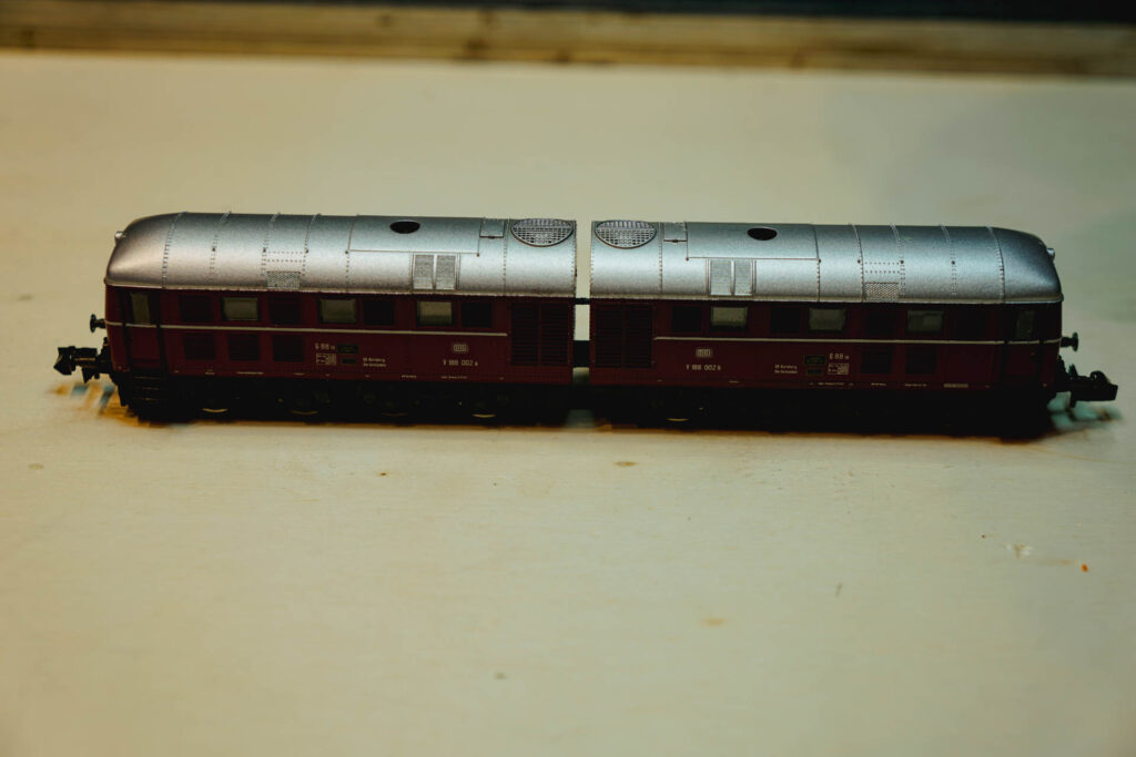 Umbau Roco 23265 V188 002 DB 13