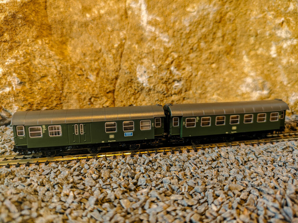 Fleischmann 809910 Personenwagen Set Umbauwagen DB (1)