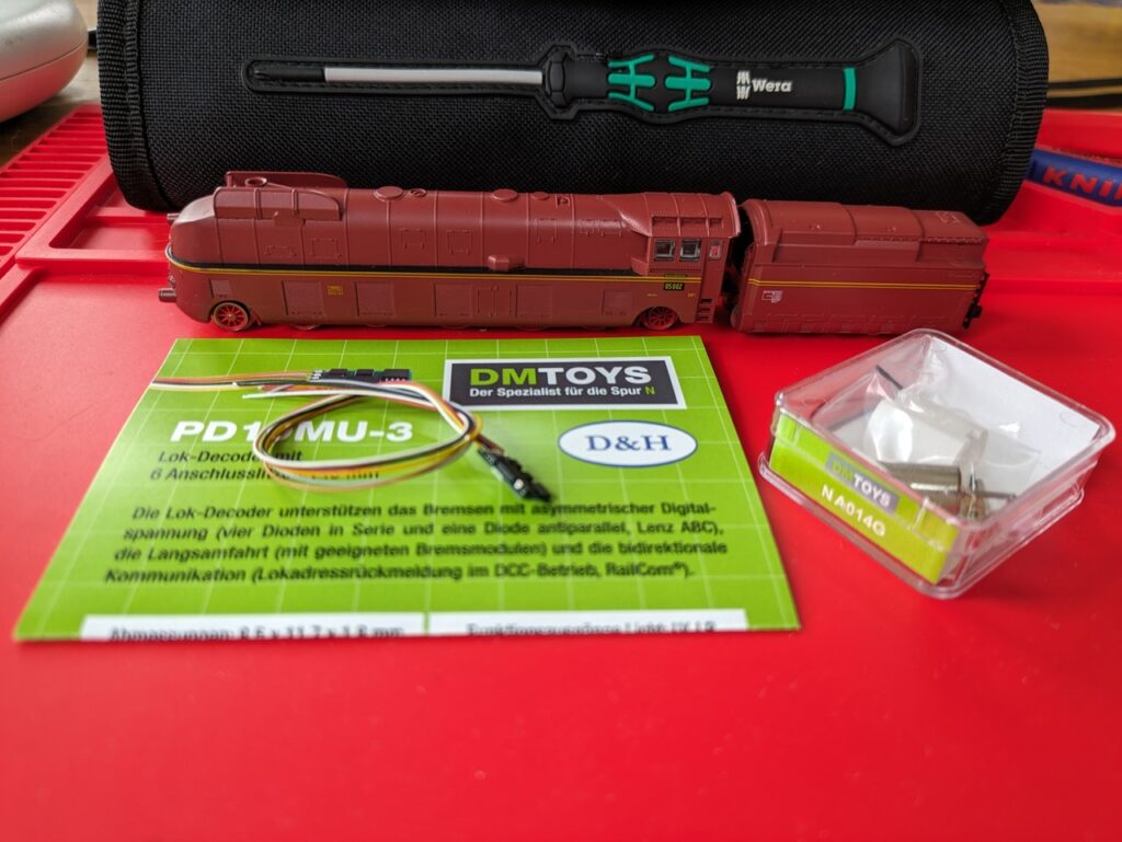 Umbau Arnold 2217 BR05 002 DRG 1