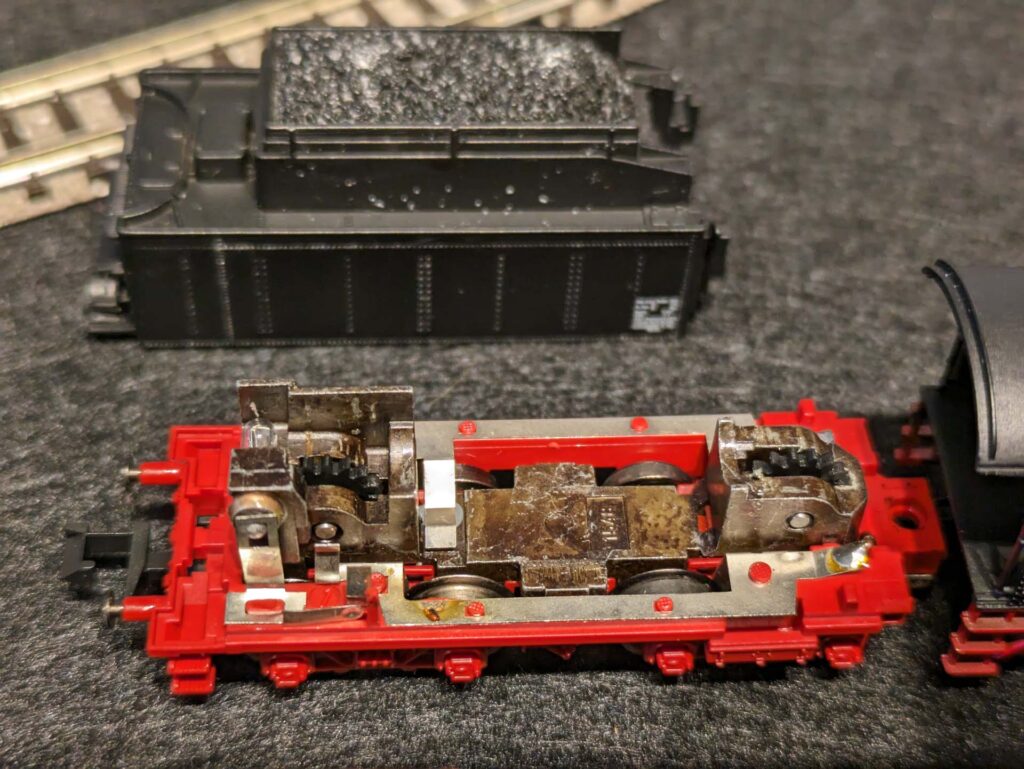 Umbau Fleischmann 7139 BR39 204 DRG (3)