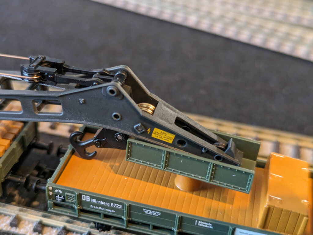 Fleischmann 8599 90 Tonnen Kranzug (11)