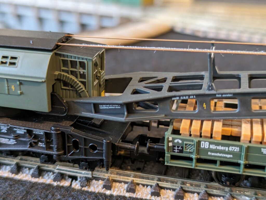 Fleischmann 8599 90 Tonnen Kranzug (12)
