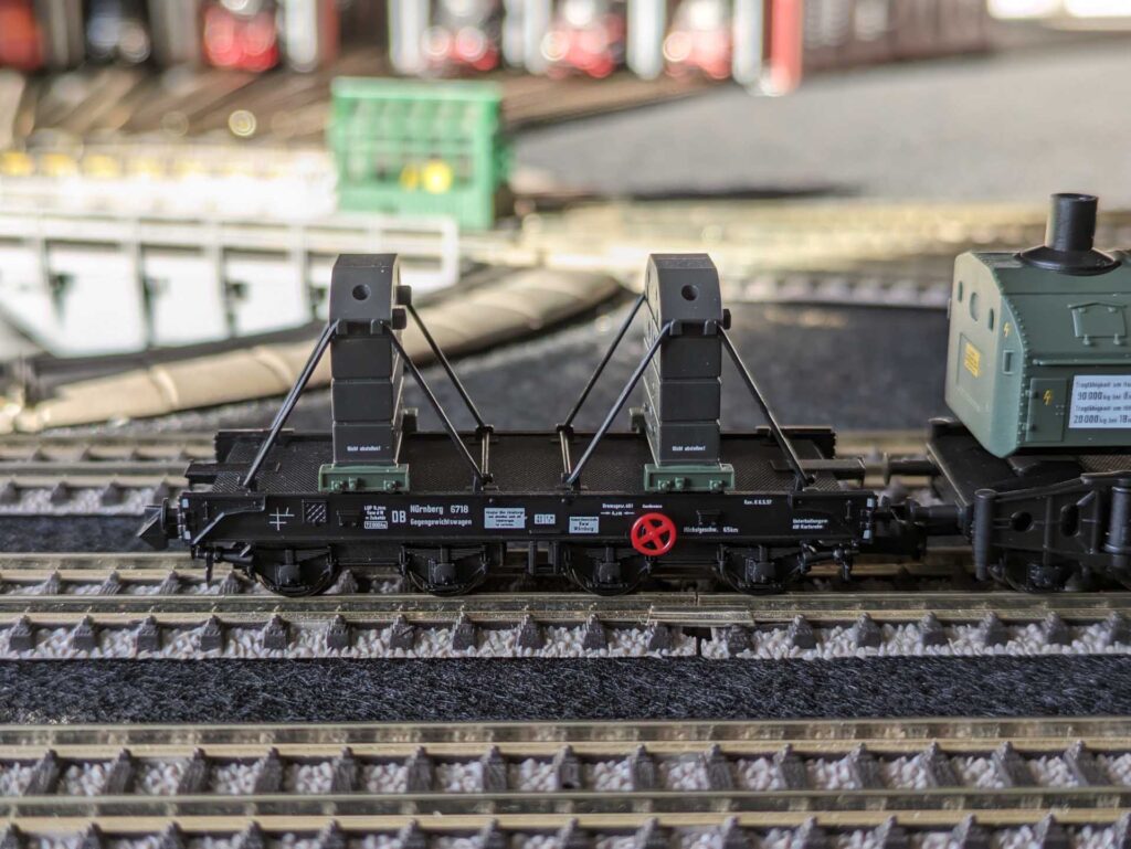 Fleischmann 8599 90 Tonnen Kranzug (2)