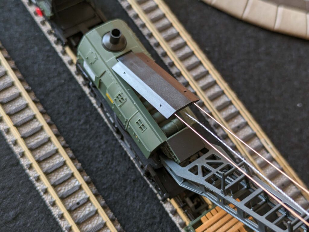 Fleischmann 8599 90 Tonnen Kranzug (9)