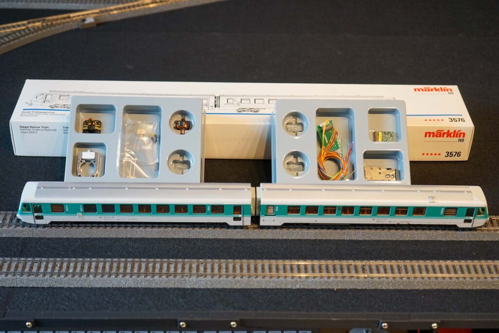 Umbau Märklin 3576 BR 628 203-2 DB (1)