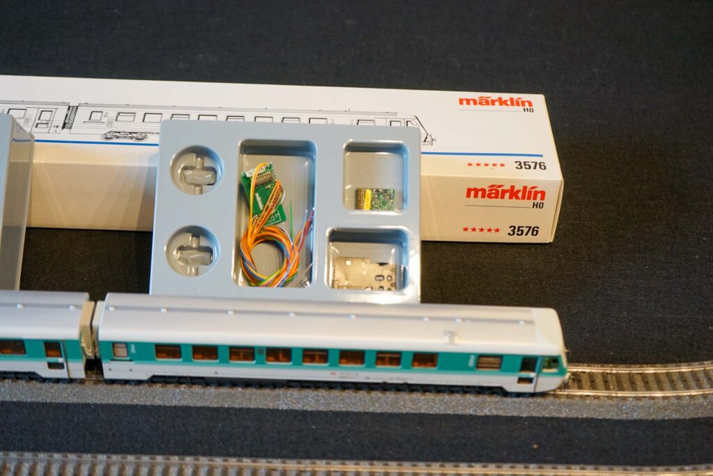 Umbau Märklin 3576 BR 628 203-2 DB (2)
