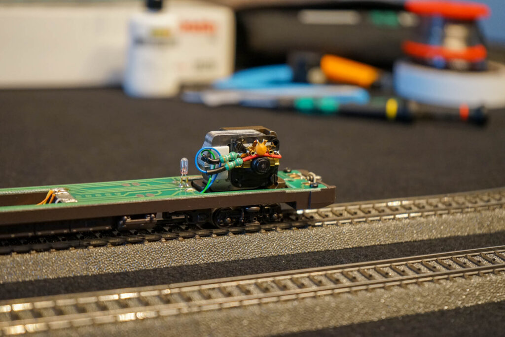 Umbau Märklin 3576 BR 628 203-2 DB (24)