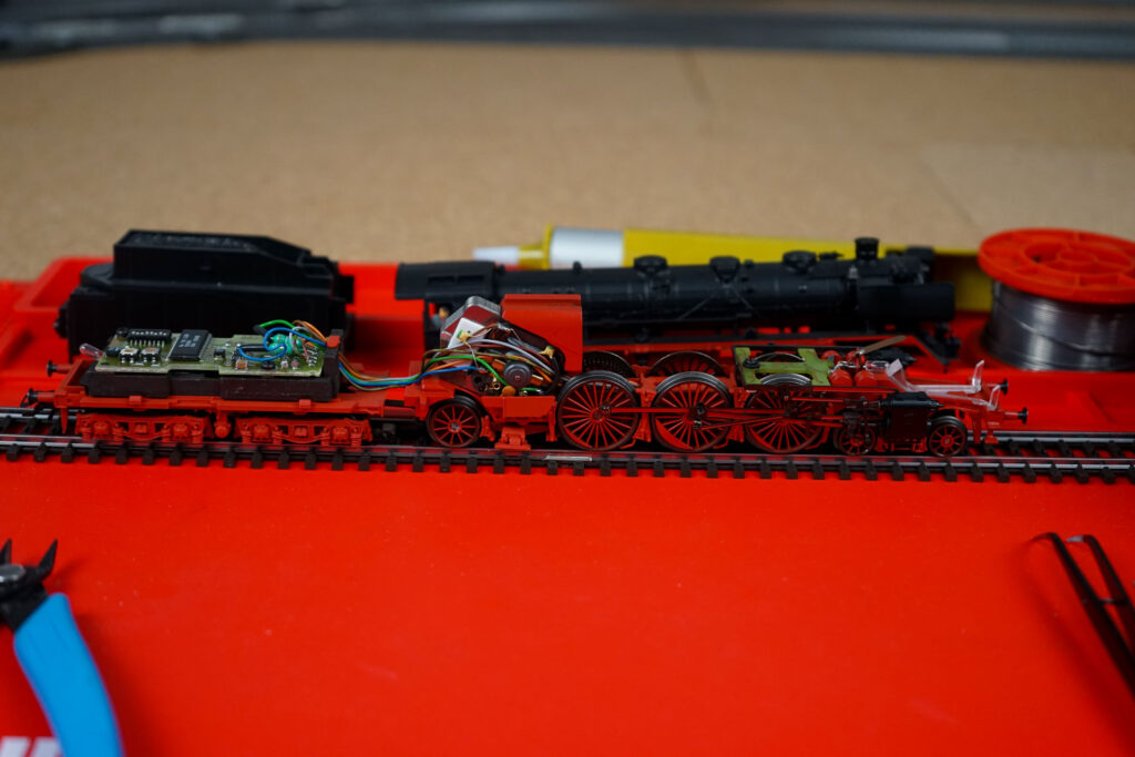 Umbau Märklin 37952 BR 03 287 DB (2)