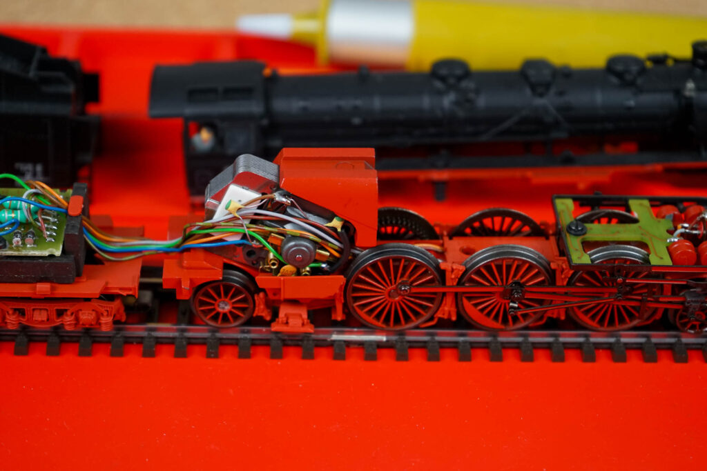 Umbau Märklin 37952 BR 03 287 DB (4)